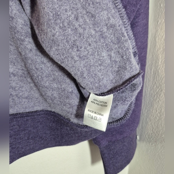 UG Apparel Purple Pullover Sweatshirt Women's Size XL NWT - Picture 9 of 9
